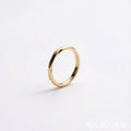Solid Gold Twisted Band Ring